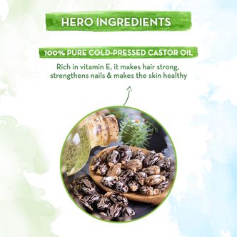 castor oil for hair and face ingredients