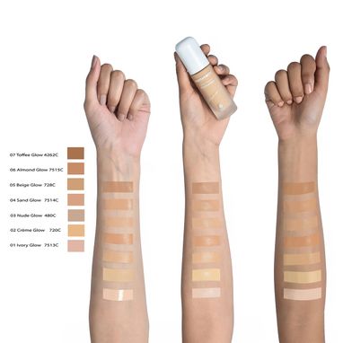 Mamaearth Nude Glow Serum Foundation Shade for Instant Glow