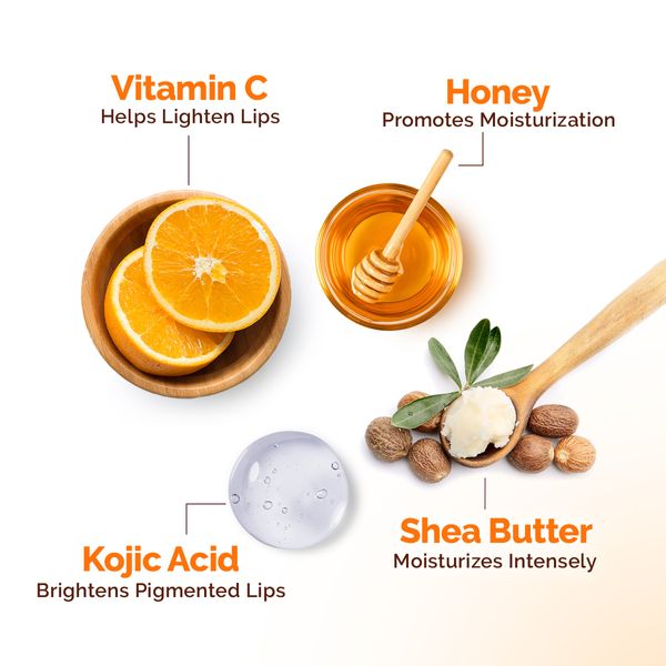 does vitamin c lighten lips Vitamin C Moisture Therapy Lip Balm- 15 g (Pack of 2)