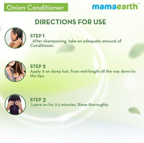 how to use Hair Regrowth Combo: Onion Shampoo and Onion Conditioner