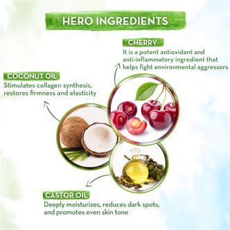 Mamaearth Cherry Natural Lip Balm with Cherry and Coconut Oil 