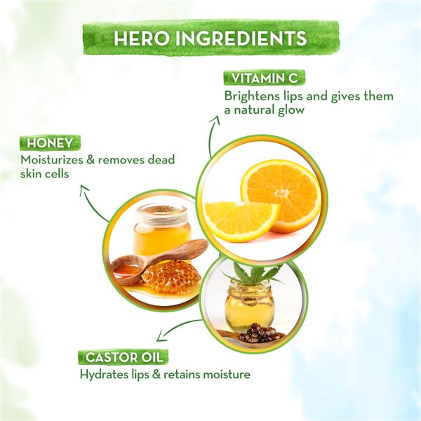 Mamaearth Vitamin C Tinted 100% Natural Lip Balm with Vitamin C & Honey - 2  g-1