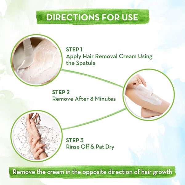 hair removal cream for women uses