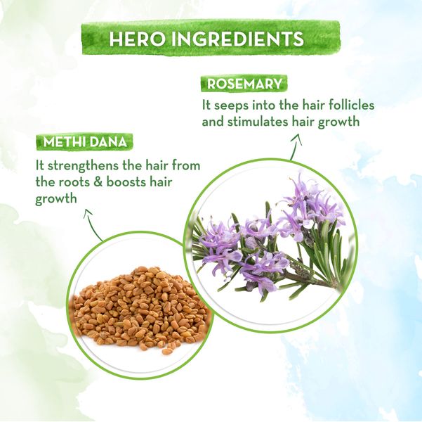 Rosemary Hair Fall Control Kit 650ml