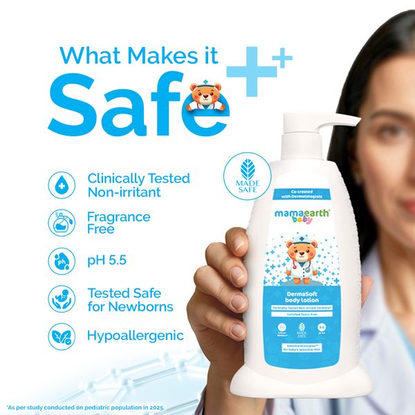 Baby DermaSoft Body Lotion for Baby's Sensitive Skin 250 ml