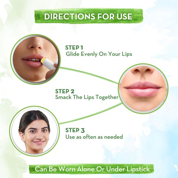 Ubtan Lip Balm for Dark Lips with Turmeric & Saffron 2 g