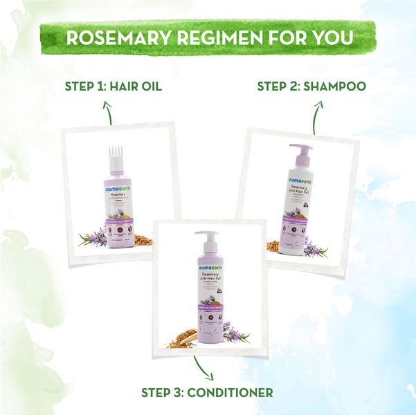 Rosemary Hair Fall Control Kit 650ml