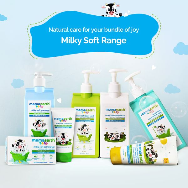 Mamaearth Milky Soft Shampoo for Babies -400 ml