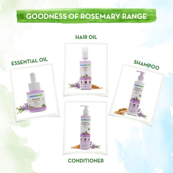 Rosemary Essential Oil for Hair Growth & Strengthens 15ml