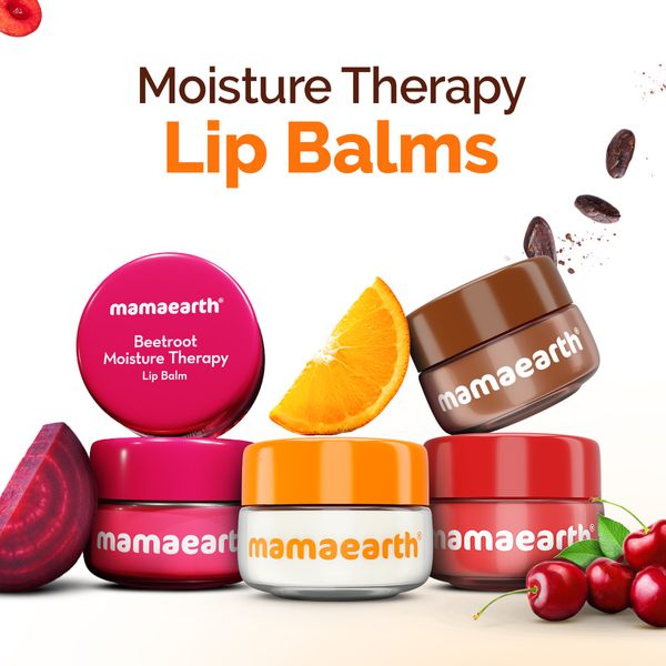 mamaearth vitamin c lip care kit Vitamin C Moisture Therapy Lip Balm- 15 g (Pack of 2)
