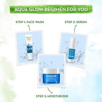   mamaearth range Aqua Glow Gel Face Moisturizer With Himalayan Thermal Water and Hyaluronic Acid 