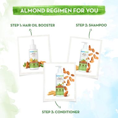 almond hair oil booster benefits