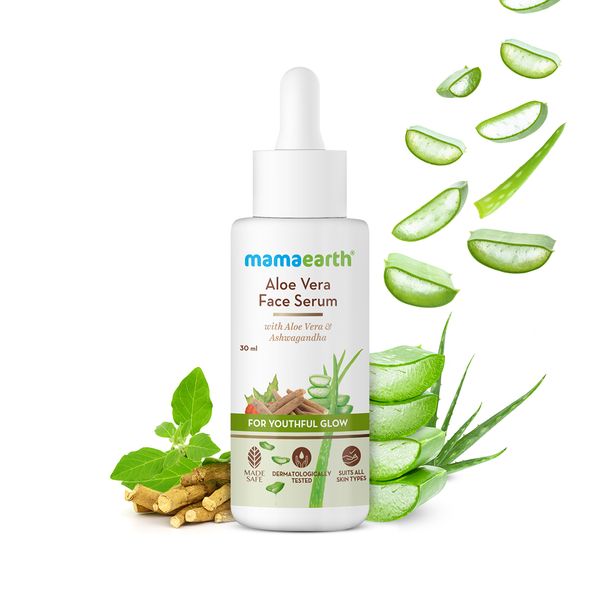 Mamaearth Aloe Vera Face Serum for Dry Skin