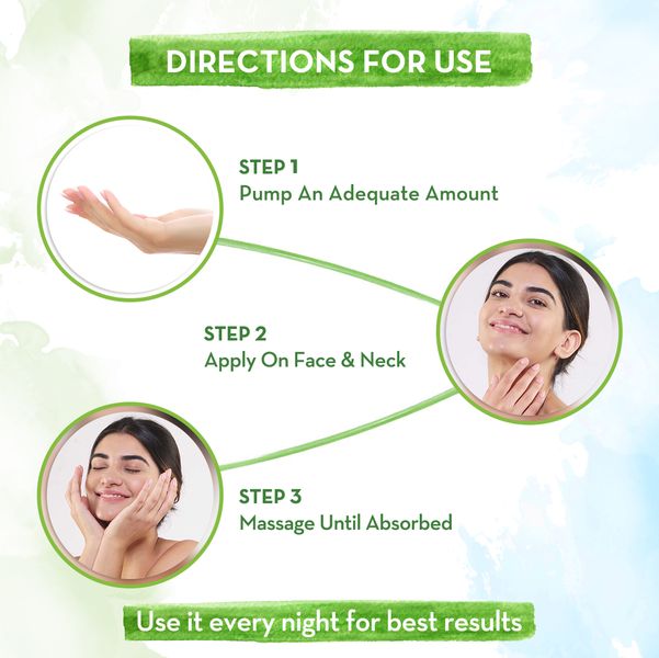 How to Use Mamaearth Aloe Vera Night Cream 