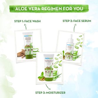 Aloe Vera Oil-Free Face Moisturizer with Aloe Vera & Ashwagandha for a Youthful Glow - 80 g