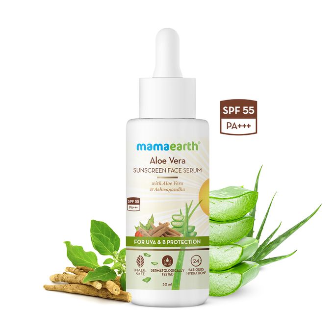 Aloe Vera Sunscreen Face Serum