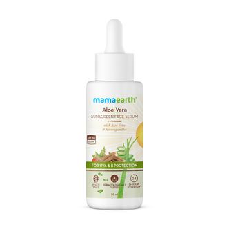Sunscreen Face Serum with Aloe Vera