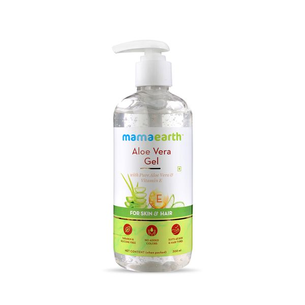Aloe Vera Gel for Face, Hair & Skin Hydration - 300ml