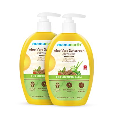 sunscreen lotion aloe vera