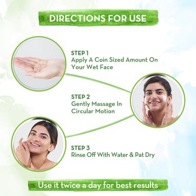 How to Use Mamaearth Aloe Vera Face Wash 