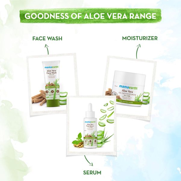 aloe vera gel as face moisturizer