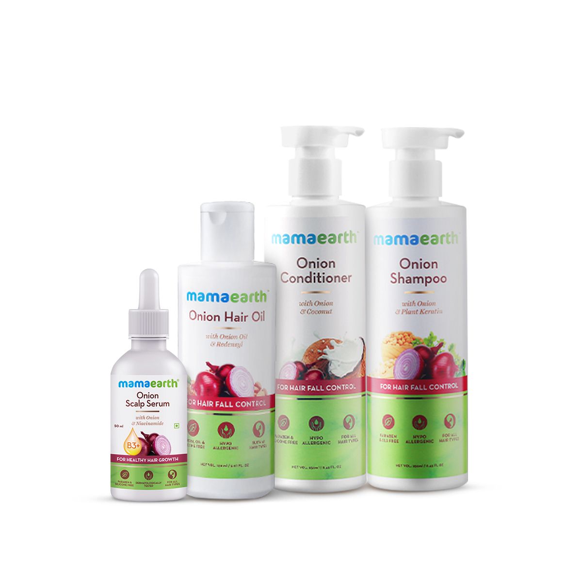 Buy Mamaearth Essential Anti-Hair Fall Kit Online in India