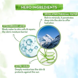 Aqua Glow Hydrating Sunscreen Gel key ingredients 