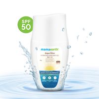 mamaearth Aqua Glow Hydrating Sunscreen Gel with Himalayan Thermal Water and Hyaluronic Acid – 50 g