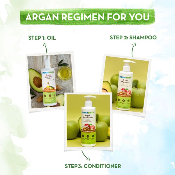 Mamaearth Argan regimen for you 