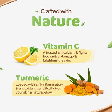 Almond Glow Serum Foundation with Vitamin c and Turmeric