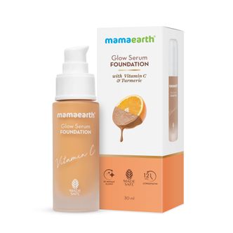 Mamaearth Almond Glow Serum Foundation