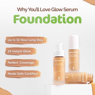 Mamaearth Glow Serum Foundation for instant glow

