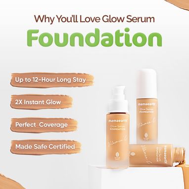 Almond Glow Foundation for perfect Coverage 