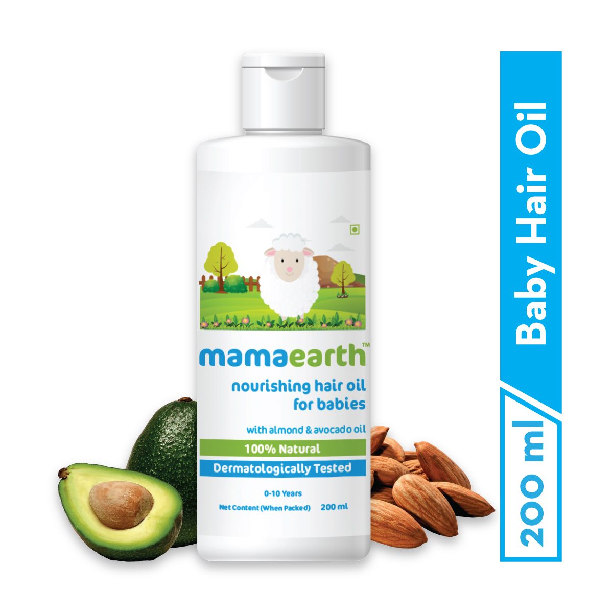 Mamaearth Nourishing Hair Oil | Best Baby Hair Oil in India 200 ml