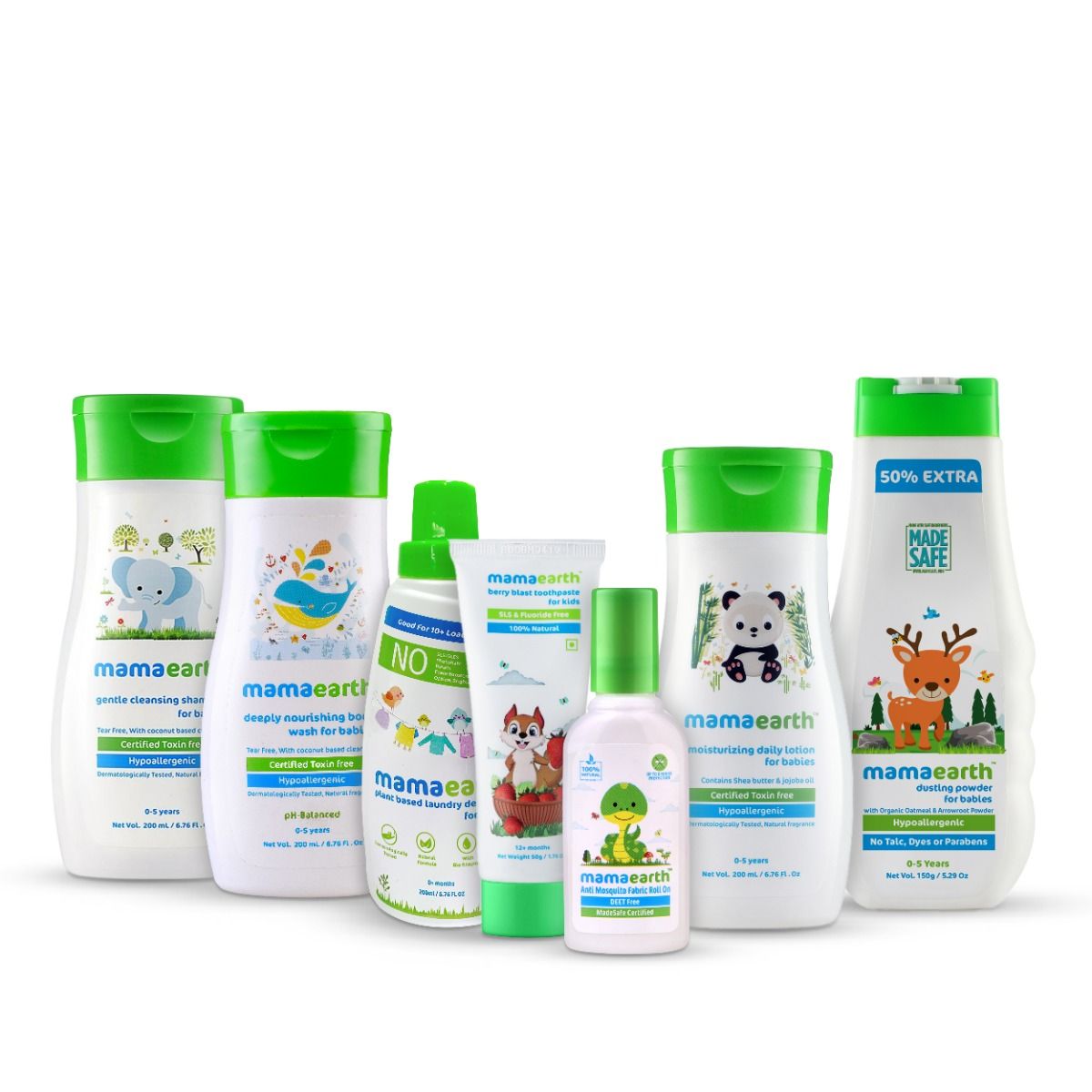 Baby Kit for New Born Baby Suits Sensitive Skin Mamaearth