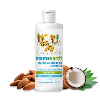 Mamaearth Soothing Massage Oil 