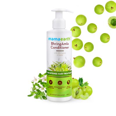  Mamaearth BhringAmla Conditioner with Bhringraj 