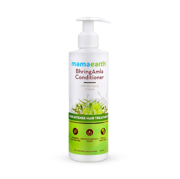 Mamaearth BhringAmla Conditioner with Bhringraj and Amla for Intense ...