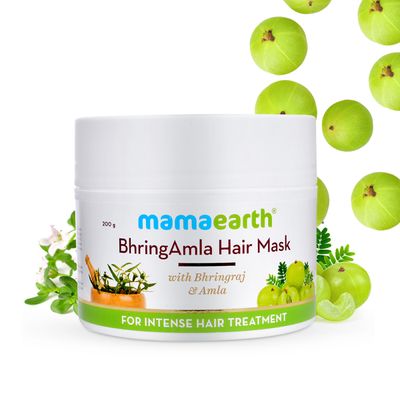 mamaearth bhringamla hair mask