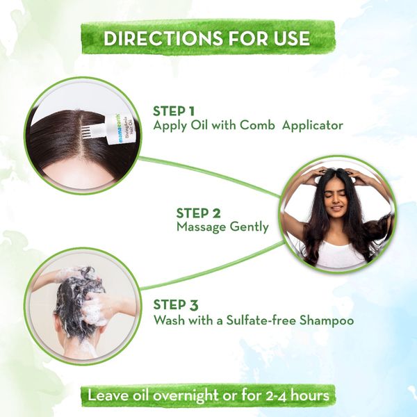 how to use bhringraj hair oil