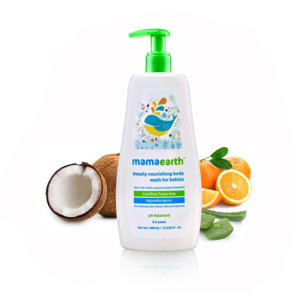 Baby Body Wash for Deeply Nourishment Cleansing -400ml