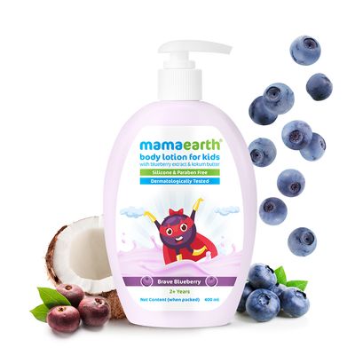Mamaearth Brave Blueberry Body Lotion 