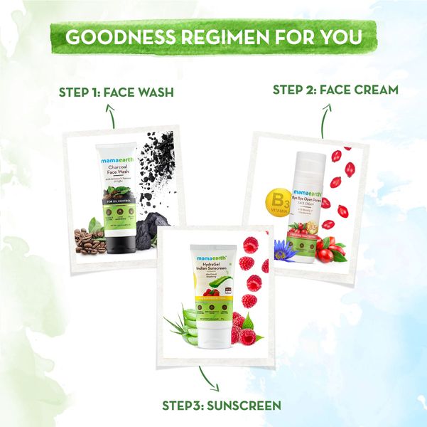 Good Skin Care Regimen with Bye Bye Open Pores Face Cream
