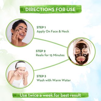 how to use charcoal face pack