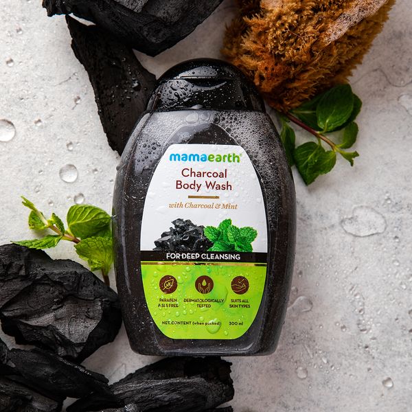 mamaearth charcoal bodywash