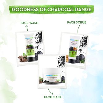 mamaearth charcoal face wash