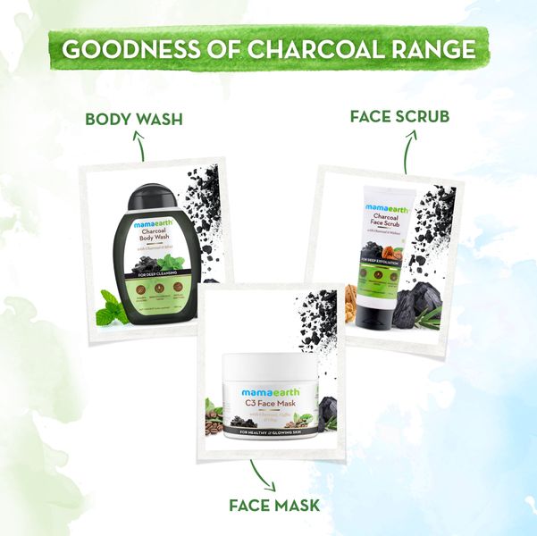 mamaearth charcoal range