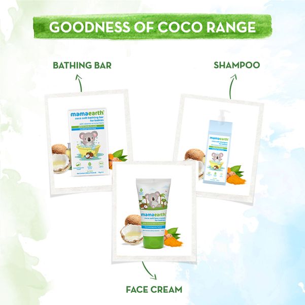 coco bathing bar for dryness
