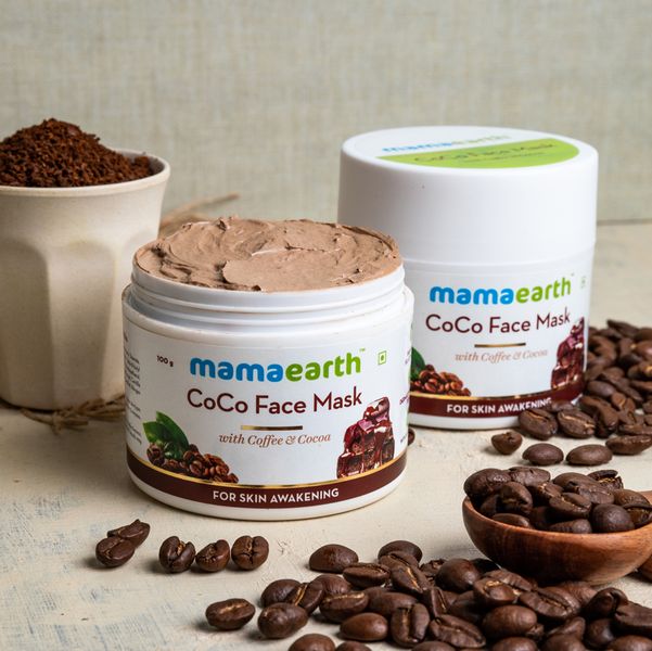 Coffee face mask