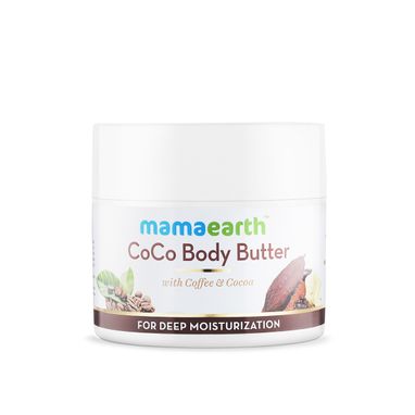 CoCo Body Butter for Dry Skin, with Coffee and Cocoa for Deep Moisturization- 200g
